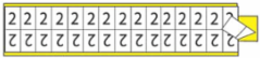 VNYL CLTH IND MKR 9/16X3/4 32/C L 1