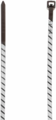 CBL TIE 18LB 4IN BROWN/WHITE STRIP