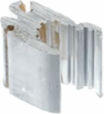 Aluminum H-Type Compression Connector 1/0-4 ACSR, 2/0-3 Str. 1-1/2 Inch Length