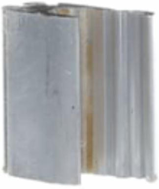 Aluminum H-Type Compression Connector 1/0-4 ACSR, 2/0-3 Str. 1-1/2 Inch Length