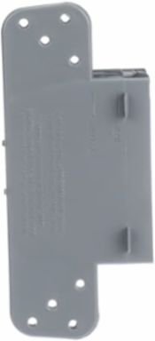 One-Gang Non-Metallic Device Box 18 in³ 3-3/4 Inch Length 4 Cable Entries Gray