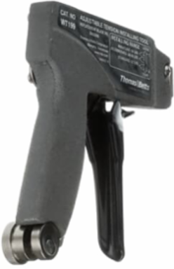 MIL-Specified Nylon Cable Tie Tool, 18-50 lb Tension, 0.094-0.184 Inch Width