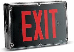 Exit signs