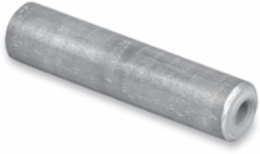 Uninsulated Aluminum Compression Splice 350 Red, 4 Inch Long, 2 Conductors