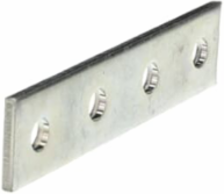 4-HOLE SPLICE PLT LEN 7.25IN EG STL