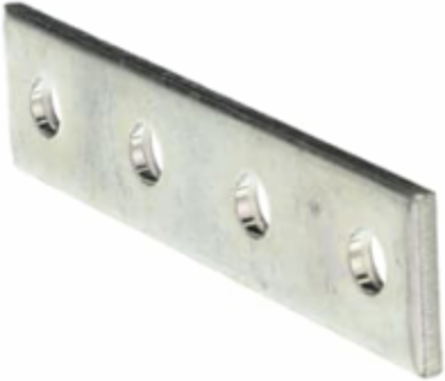4-HOLE SPLICE PLT LEN 7.25IN EG STL
