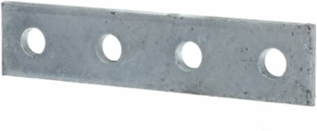 4-HOLE SPLICE PLT LEN 7.25IN HDG