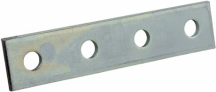 5-HOLE SPLICE PLT LEN 9-1/8IN STL