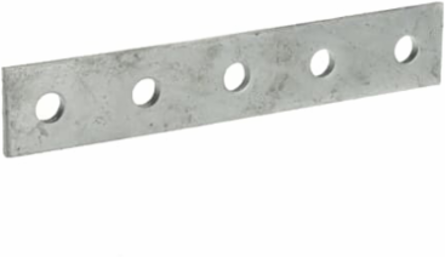 5-HOLE SPLICE PLT LEN 9-1/8IN HDG