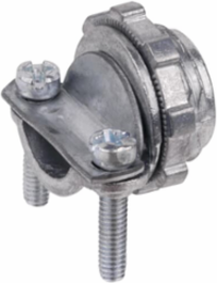 Clamp Type Connector 3/8 Inch Zinc Die Cast, Clamping Range 0.18-0.64 Inch