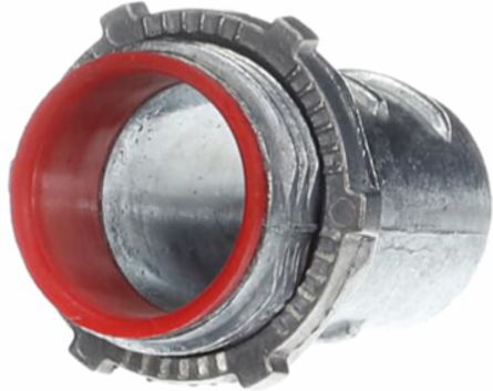 Insulated Screw-In Connector 3/4 Inch Zinc Die Cast