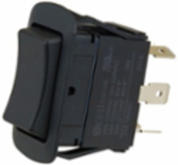 SWITCH ROCKER (ON) OFF (ON) DPDT QUICK C