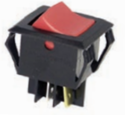 SWITCH ROCKER DPST QUICK CONNECT ROCKER