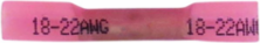 BUTT SPLICE CRIMP/SHRINK 22-18GA 25PK