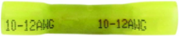 BUTT SPLICE CRIMP/SHRINK 12-10GA 25PK