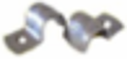 CLAMP NYLON PUSH MOUNT 1/4"ID 25PK