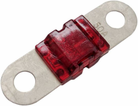 FUSE MID-AMP BOLT-ON 50A RED 25PK