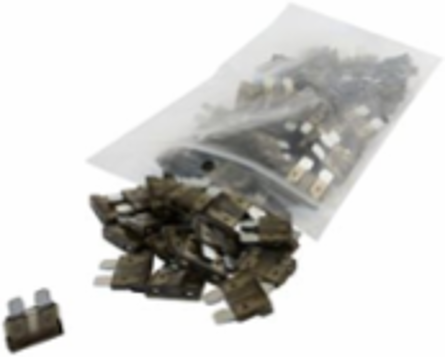 FUSE BLADE STANDARD 2AMP GREY 100PK