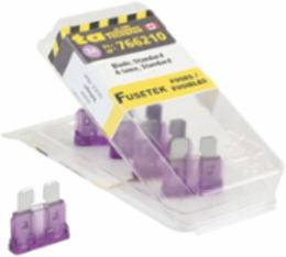 FUSE BLADE STANDARD 3AMP VIOLET 5PK