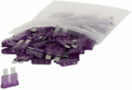 FUSE BLADE STANDARD 3AMP VIOLET 100PK