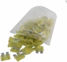 FUSE BLADE STANDARD 20AMP YELLOW 100PK