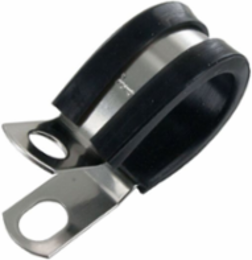 CLAMP STEEL RUBBER-INSUL 1/2"W X 3/4"ID 100PK
