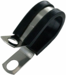 CLAMP STEEL RUBBER-INSUL 1/2"W X 7/8"ID 100PK