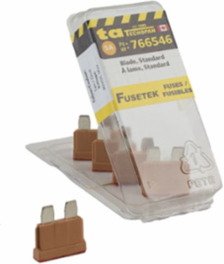 FUSE BLD STD 5A TAN 80VDC 5PK