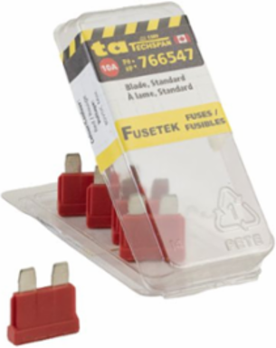 FUSE BLD STD 10A RED 80VDC 5PK