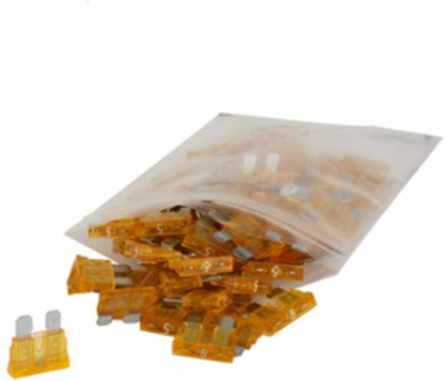 FUSE BLADE LED STANDARD 5AMP TAN 100PK