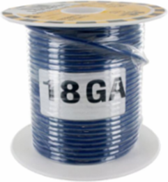 WIRE TEW 18GA BLUE 30M [98FT]