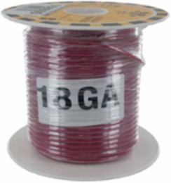 WIRE TEW 18GA RED 30M [98FT]