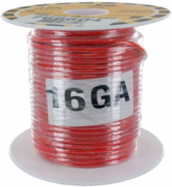 WIRE TEW 16GA ORANGE 30M [98FT