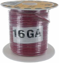 WIRE TEW 16GA RED 30M [98FT]