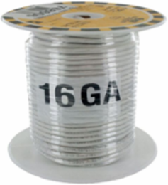 WIRE TEW 16GA WHITE 30M [98FT]