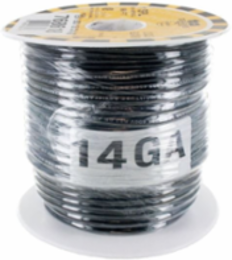 WIRE TEW 14GA BLACK 30M [98FT]