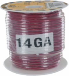 WIRE TEW 14GA RED 30M [98FT]