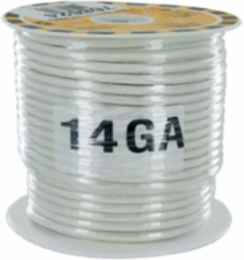 WIRE TEW 14GA WHITE 30M [98FT]