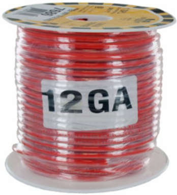 WIRE TEW 12GA ORANGE 30M [98FT