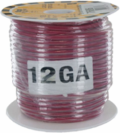 WIRE TEW 12GA RED 30M [98FT]