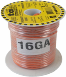 WIRE TEW TINNED 16GA ORANGE 30