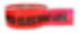 CAUTION BURIED ELECTRIC LINE TAPE RED 3I
