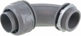 L.T. CONN NYL 1/2INCH 90DEG. GREY