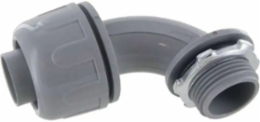 L.T. CONN NYL 3/4INCH 90DEG. GREY