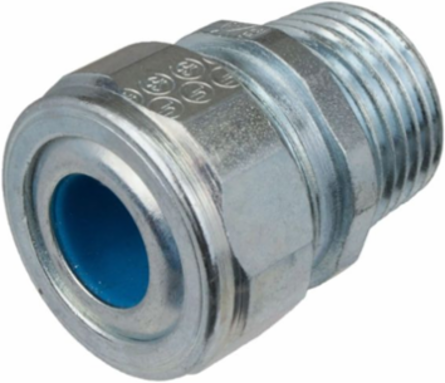 1/2INCH STEEL CORD GRIP .36-.45INCH BLUE