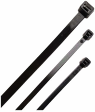 CBL TIE 7.5INCH 50LB BLK 100PAK