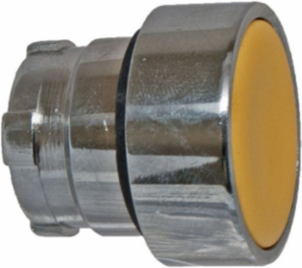 FLUSH HD SPRG RET ACTTR METAL YELLOW