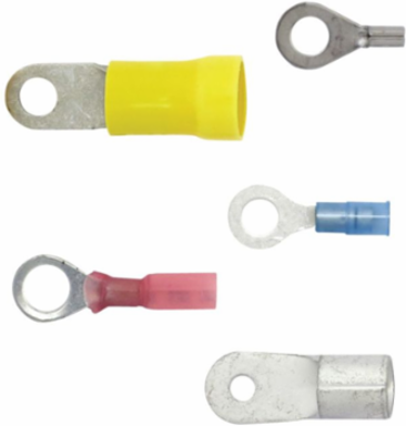 RING PVC RED 22-18 8 100PK