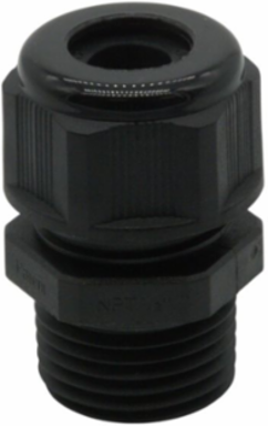 DOME CONN 1/2INCH NPT .19-.35INCH BLACK