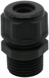 DOME CONN 1/2INCH NPT .19-.35INCH BLACK